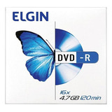 100 Dvd r Elgin Logo No Envelope Lacrado