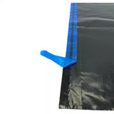 100 Embalagens Preto C Lacre 40x50 Envio Full 100un