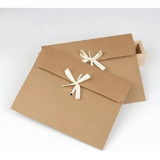 100 Envelope Kraft P Convite Kraft Rústico 15x10 15 X 10