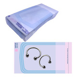 100 Envelopes 5x10cm Esterilização Autoclave Tatoo Joias