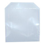 100 Envelopes De Plástico Transparente Liso Saquinho Para Embalar Mídia Cd dvd Saco Com Aba E Sem Cola 12 5x12 5cm
