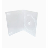 100 Estojo Caixa Capas Box Dvd Amaray Transparente
