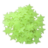 100 Estrelas Fluorescente Neon Teto Parede Brilha Escuro Kit