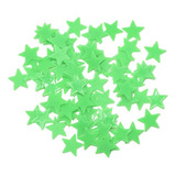 100 Estrelas Neon Fluorescentes Teto parede