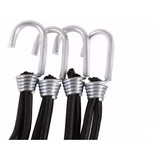 100 Extensor Elástico Para Lona De Caminhão Preto 35cm