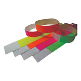 100 Fitas Pulseiras Identificação Festas Eventos Congressos