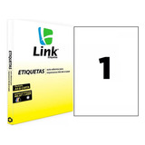 100 Folhas A4 Adesiva Offset Fosca Lisa Imp Cartucho E Laser