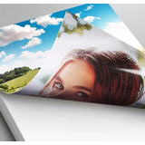 100 Folhas Papel Fotográfico Glossy 120g Dupla Face A4 Cor Branco