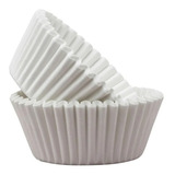 100 Forminha Papel Branca Cupcake Empada N 0b Forneável Bax