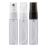 100 Frascos 15 Ml Plastico Tampa Spray Borrifador Perfumes