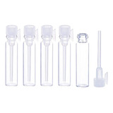 100 Frascos Flaconetes 1 Ml Vidro Para Amostra De Perfume