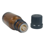 100 Frascos Vidro Âmbar 10ml C Gotejador Tampa Lacre barato