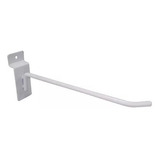 100 Gancho Painel Canaletado Mdf Inteligente 30cm Top Branco
