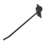 100 Ganchos P Painel Canaletado De 20cm Preto frete Grátis