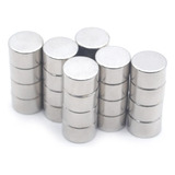 100 Imã De Neodímio Disco Pastilha 8mm X 6mm Forte 8x6mm