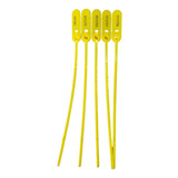 100 Lacre Para Malote Numerado 31 Cm Amarelo Segurança Viage