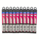 100 Lâminas De Estilete 9mm De 30 Graus Fixtools