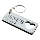 100 Lembrancinha Chaveiros Igreja Religiosas Jesus Te Amo