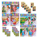 100 Livrinhos Infantil Colorir Biblico 100