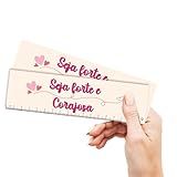 100 Marca Página Biblico- Fé- Igreja- Evangélico- Diversos -Seja Forte E Corajosa-