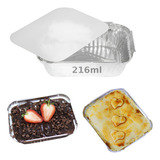 100 Marmitinha Alumínio 220ml Personalizar Empadao Doce Bolo