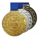 100 Medalhas 44mm H mérito Ouro