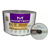 100 Midia Virgem Cd Maketech Grava Jogo Ps1