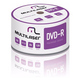 100 Midia Virgem Dvd r Multilaser