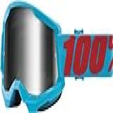 100 Óculos De Proteção Strata 2 Motocross E Mountain Bike MX E MTB Racing Summit Lente Prata Espelhada 