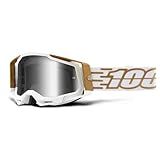 100 Óculos Racecraft 2 Mountain Bike E Motocross MX E MTB Racing Óculos De Proteção MAYFAIR Lente Espelhada Prata 