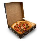 100 Pçs Caixa Embalagem Mini Pizza Delivery Preto