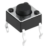 100 Peças Chave Tactil 6x6x4 3mm 4t 180 Promoção