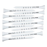 100 Peças De Camisetas De Golfe De Madeira De 83 Mm Para Hom