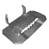 100 Peças Fecho Dentado P Fita Aço Inox 430 3 4 1mm Fusimec