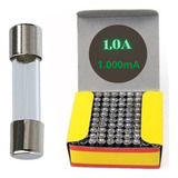 100 Peças Fusível Vidro Pequeno 1 A 1000m Amperes 5x20mm
