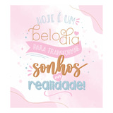100 Postal Cartão De Agradecimento Motivacional Rosa