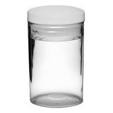 100 Potes Para Gliter 10ml Acrílico Tampa Pressão J10