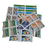 100 Quadras Selos Brasil 400 Selos Novos