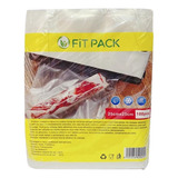 100 Saco Plástico 20x25cm Embalagem Ranhuras Seladora A Vácuo Sous Vide W2025