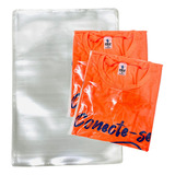 100 Saco Plástico Transparente Pp 25x35 P  Roupas Camiseta