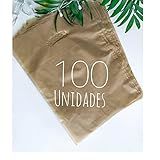 100 Sacolas Plástica Premium Boca De Palhaço 20x30 COR  Dourada 20x30 100 Unid