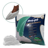 100 Sapatilha Pro Pés Tnt Branco Com Elástico 30gr Hospital