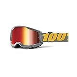 100  Strata 2 Óculos De Proteção Para Motocross E Mountain Bike   Óculos De Proteção Para Corrida MX E MTB  Izipizi   Lente Vermelha Espelhada 