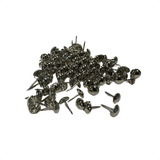 100 Tacha Tapeceiro Capitone Estofado Tacha Oxidado 10mm