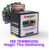 100 Terrenos Magic The Gathering Novos