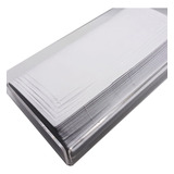 100 Toalhas Lavabo 20x20c Banheiro Papel Quadruplas Clássica