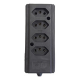 100 Tomada Barra Quadrupla 10a 20a Régua Para Extensão 2p t