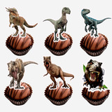 100 Toppers Tags Para Docinhos Dinossauro