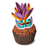 100 Toppers Tags Para Docinhos Doces Carnaval