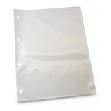 100 Un Saco Plástico Envelope A4 Oficio 4 Furos 24x32 0 06
